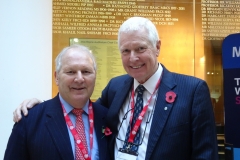 Mr John Watkinson (previous Chairman of the Semon Committee) and Professor Michael Gleeson (previous Chairman of the Semon Committee)